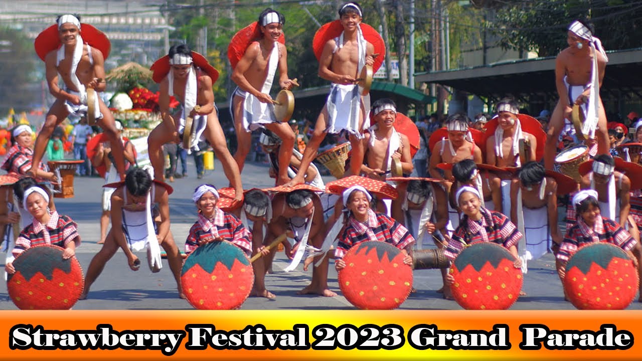 Strawberry Festival 2023, Grand Parade La Trinidad Benguet