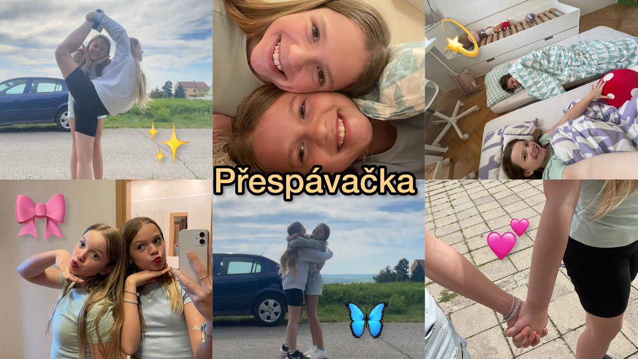 Přespávačka u Ádi | VLOG