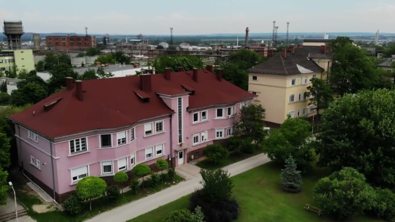 Pétfürdő légifelvétel