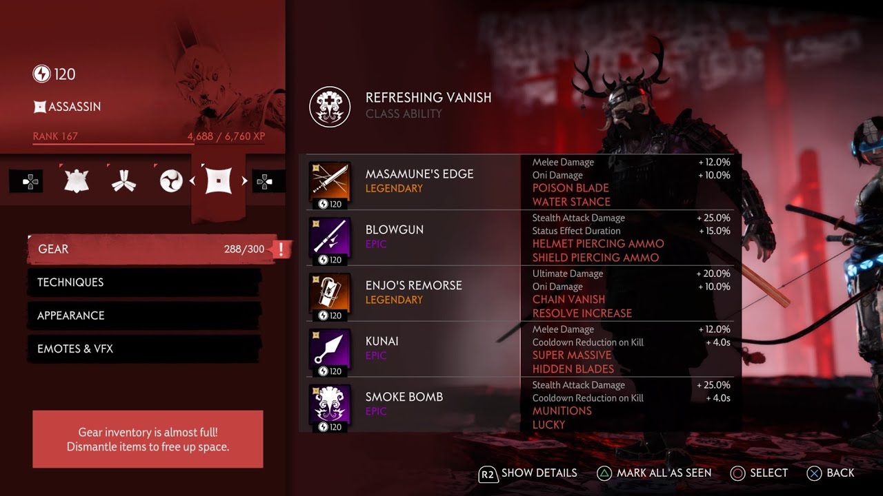 Ghost of Tsushima Legends:Build Test/Platinum Solo Clear: Masamune’s Melee Assassin