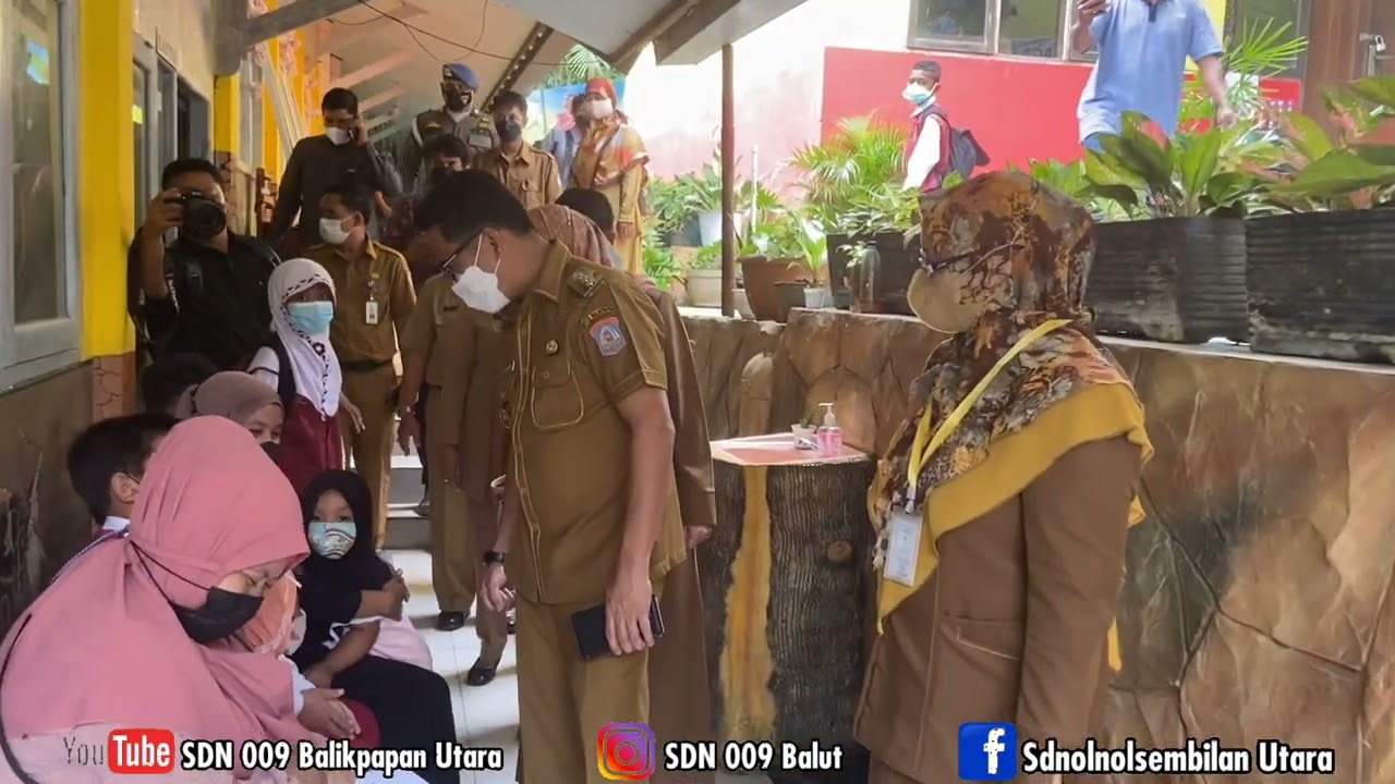 Kunjungan Pak Walikota Balikpapan ke SD Negeri 009 Balikpapan Utara
