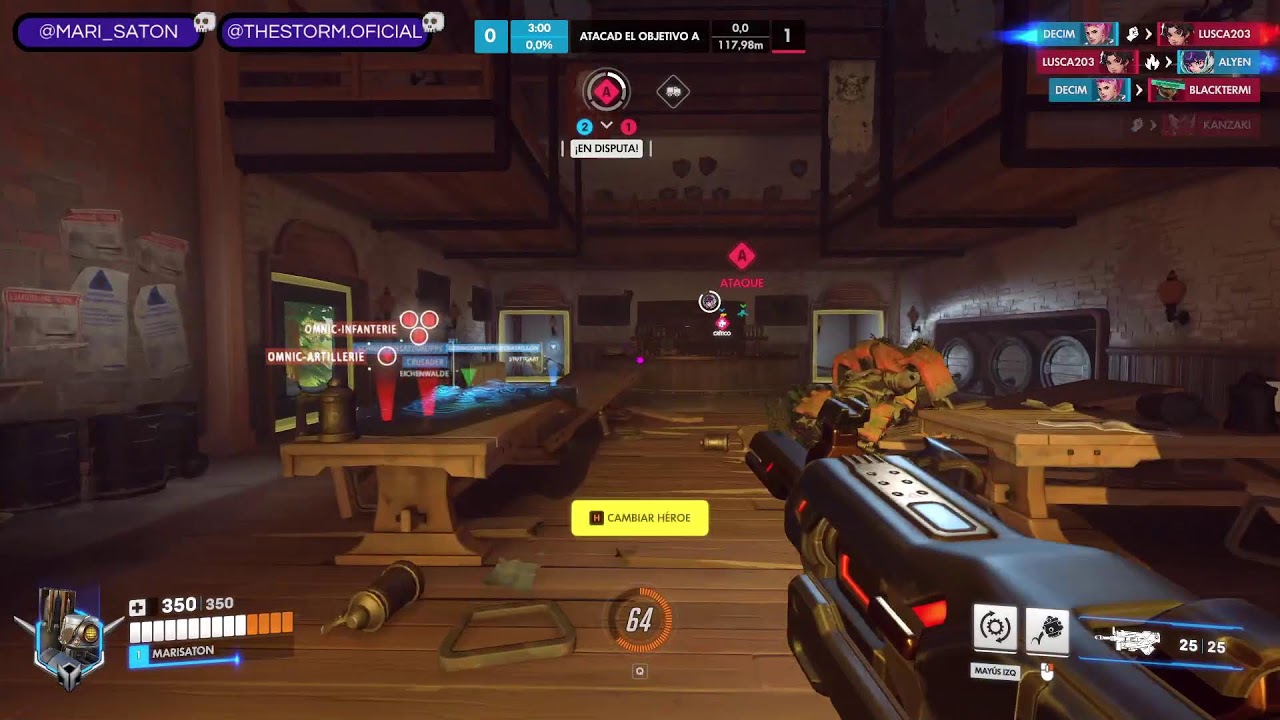 Cada vez con más puntería....o no XD😅|Overwatch⚔🤍