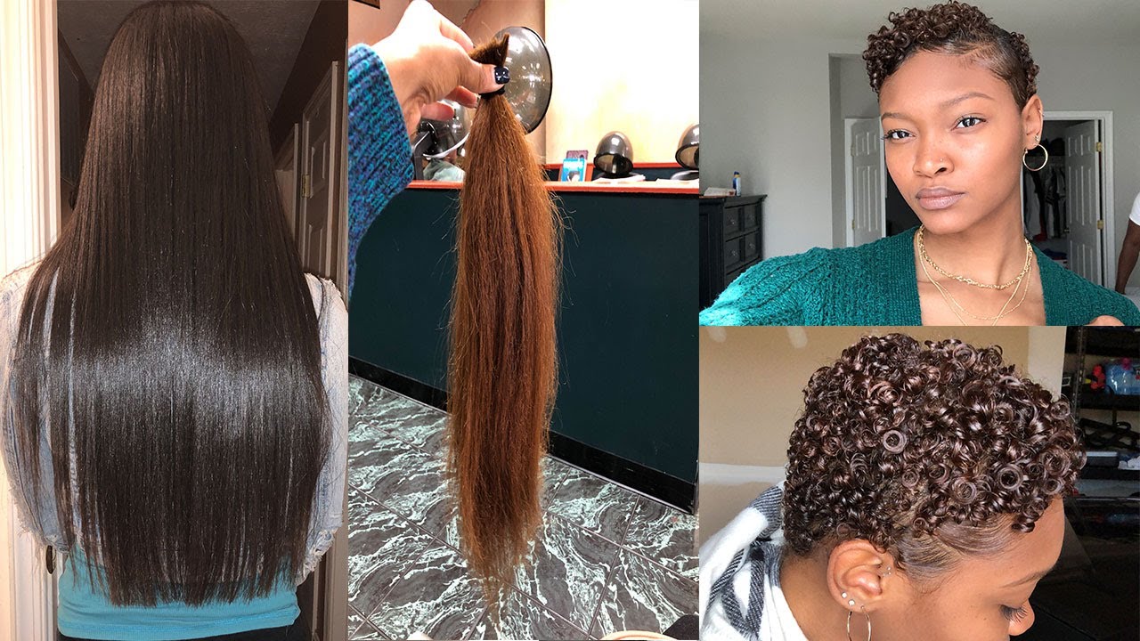 Tailbone Length to TWA. BIG CHOP!! | IllumiNatione