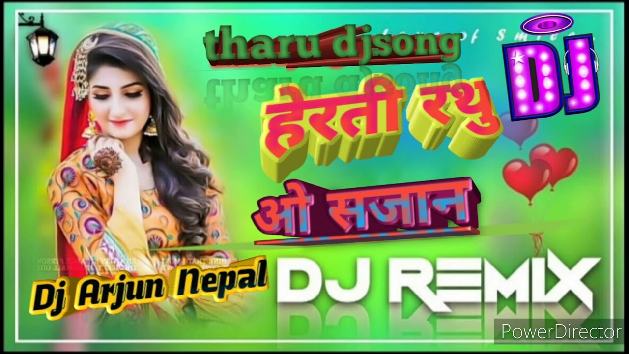 Tharu Funny Dj || Herti Rathu Oi Sajan | New Tharu Video Songs 2080 || Dj TikTo Viral | Tharu DjSong