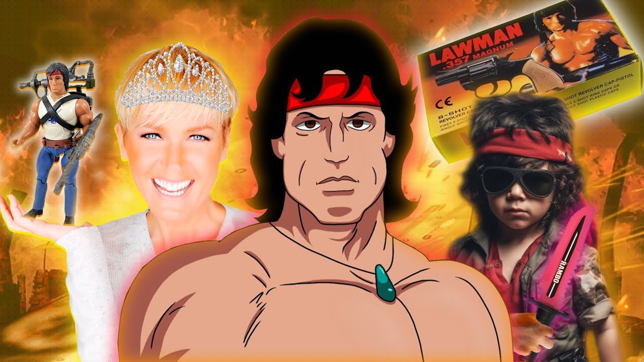 Rambo, o herói da criançada! A Rambomania dos anos 80!
