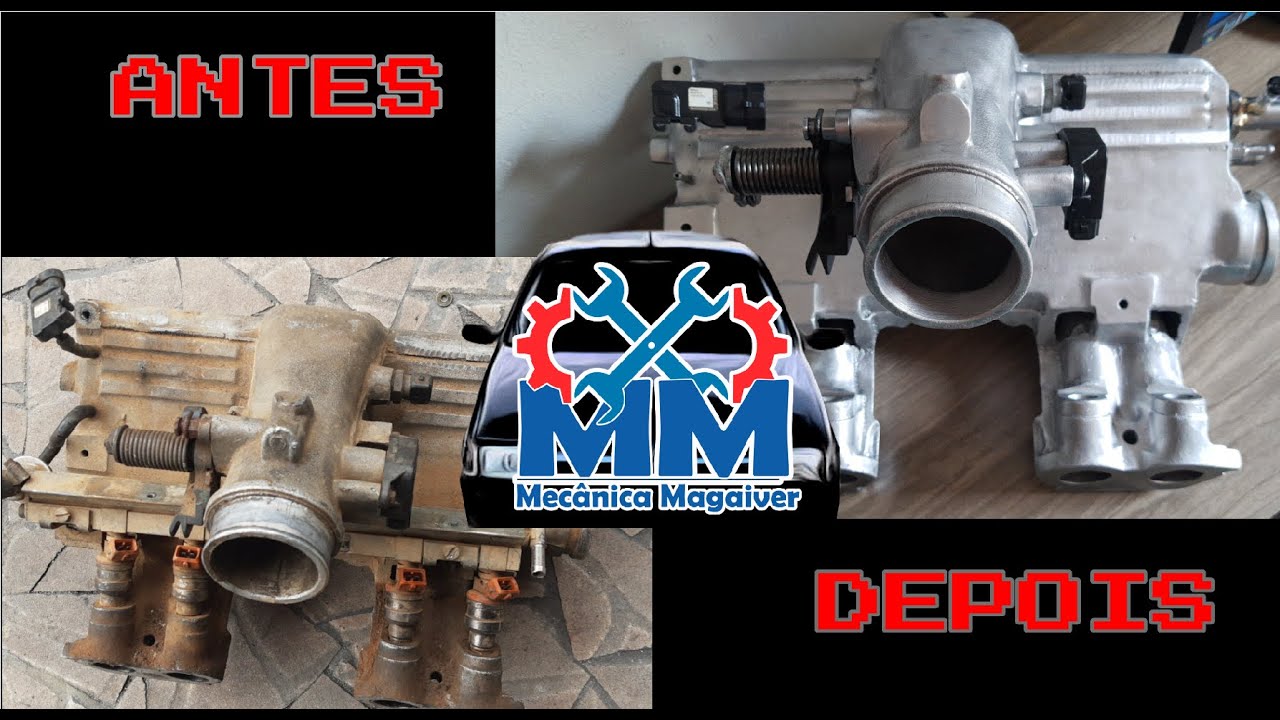 Montagem Completa Coletor Admissão TIPO MPI ( Único do YouTube )
