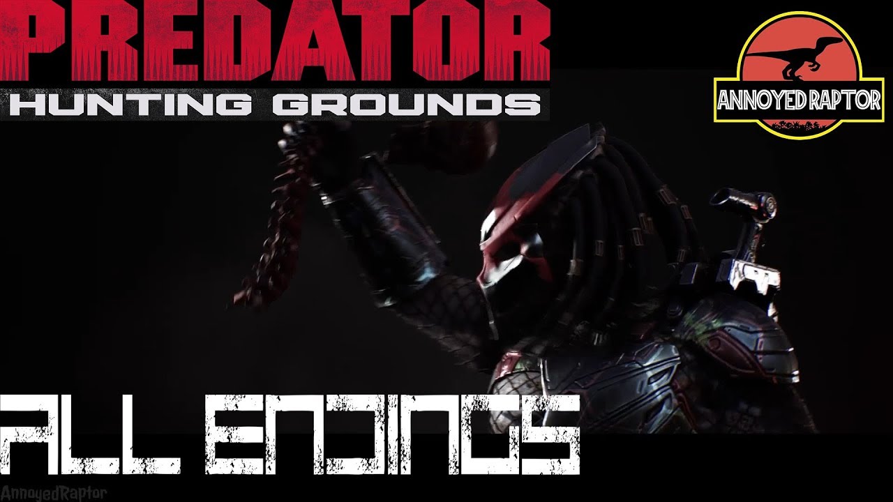 PREDATOR HUNTING GROUNDS - ALL ENDING CUTSCENES