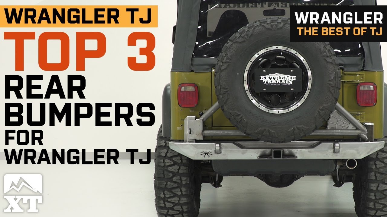 Top 3 Jeep Wrangler TJ Rear Bumpers