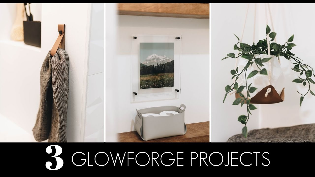 GLOWFORGE PRO PROJECTS | Easy Home Decor You Can Sell!