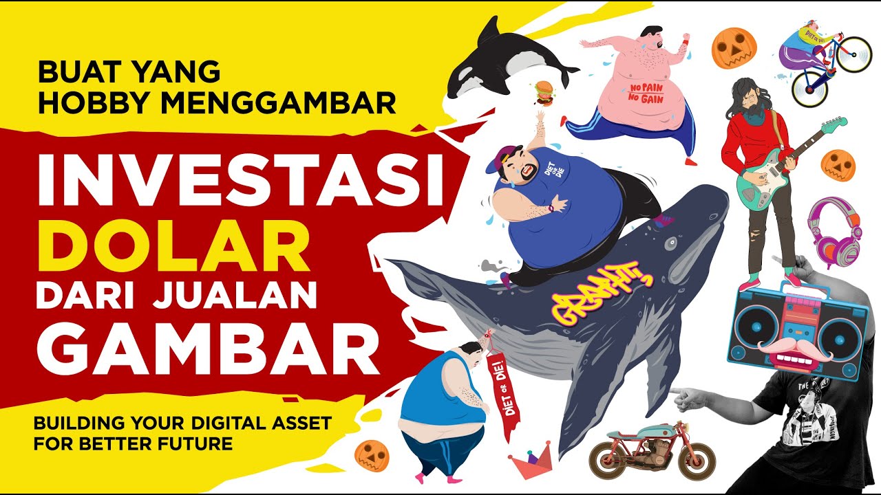 Investasi modal skill (dengan menjual gambar di internet)