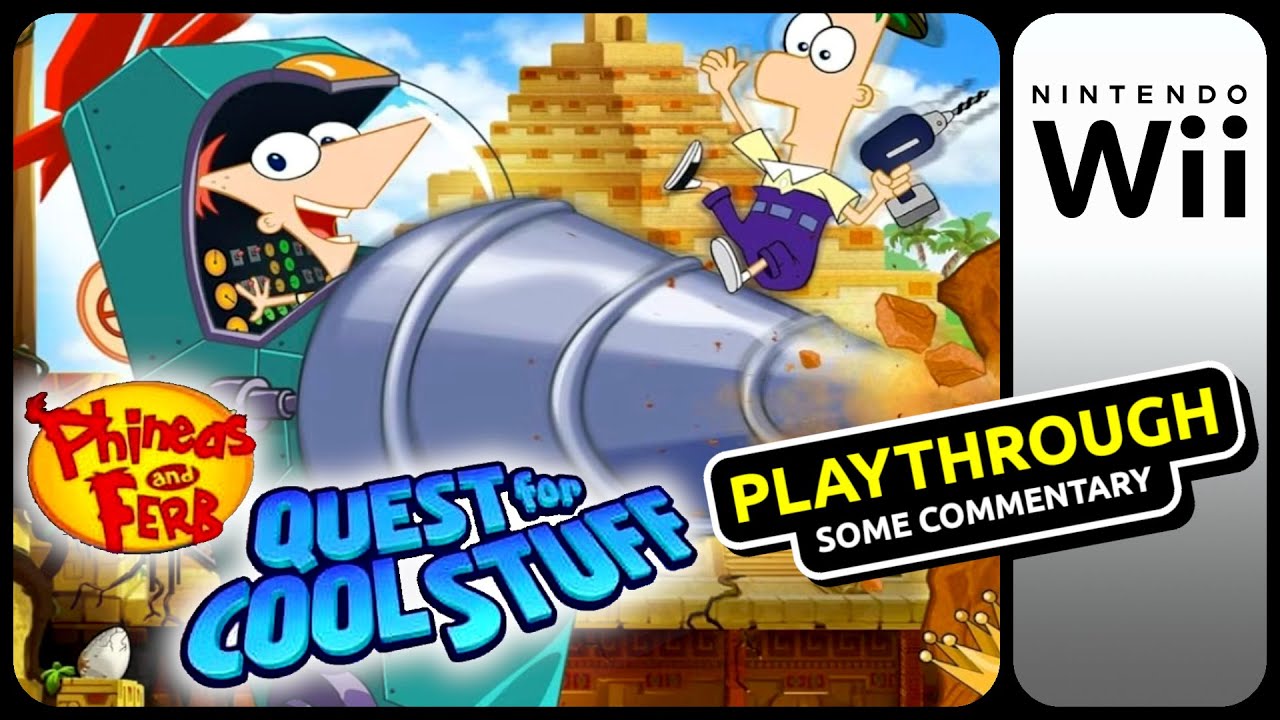 Phineas and Ferb: Quest for Cool Stuff (Wii) - Playthrough - SOME Commentary