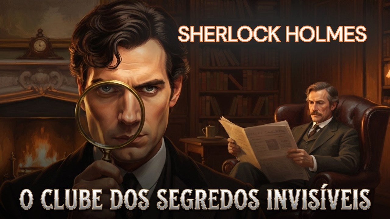 Mistérios na Penumbra: O Caso dos Chapéus, da Poltrona e do Jornal | Sherlock Holmes para dormir