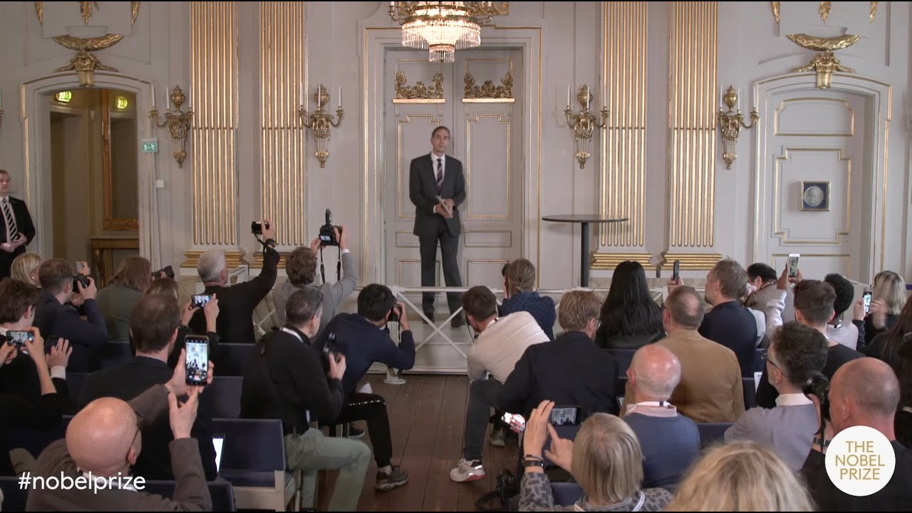 Announcement of the 2022 Nobel Prize in Literature