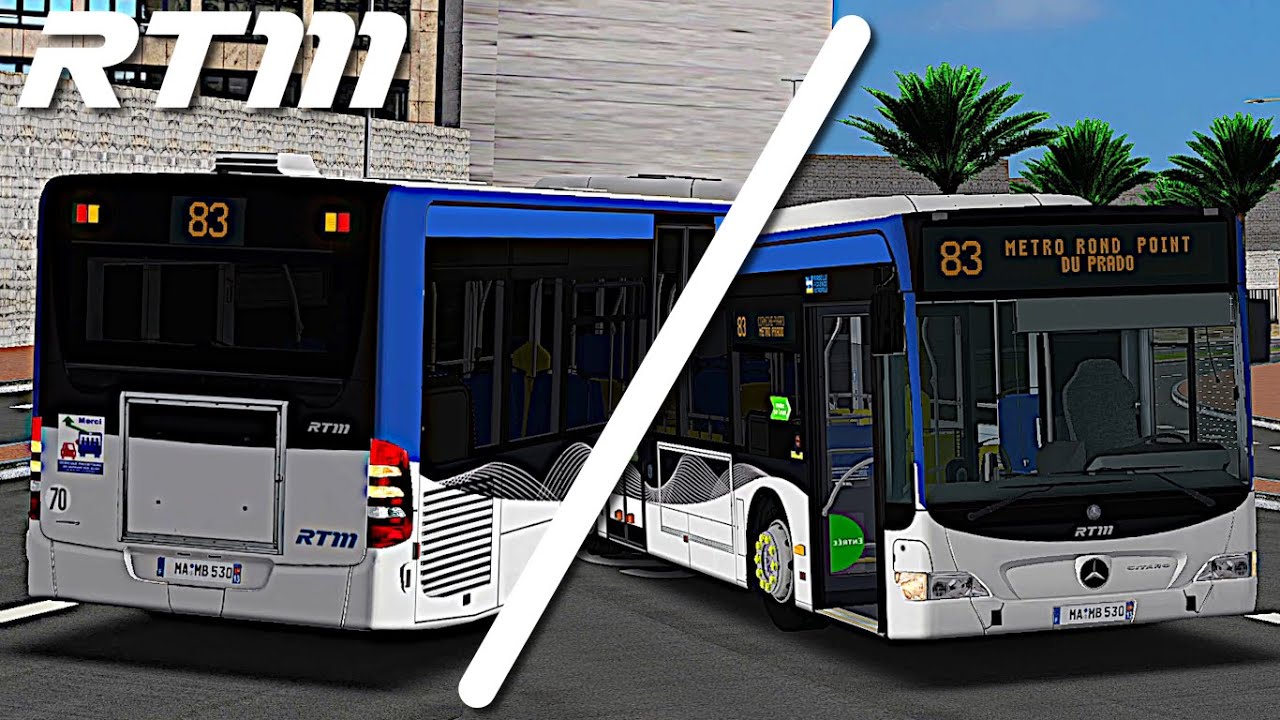 OMSI 2 Marseille 2018 - Mercedes-Benz Citaro Facelift RTM - ligne 83