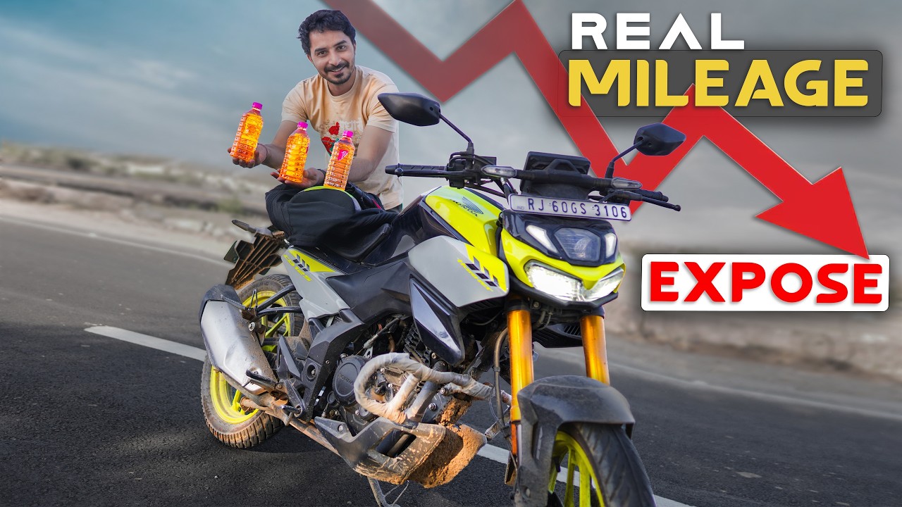 Honda CB Hornet 125  : Triple Mileage Test  | City - Highway - Pillion