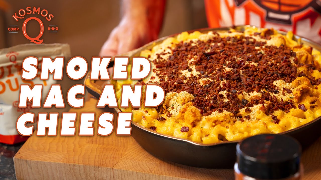The CRAZIEST Smoked Mac & Cheese EVER! | Ft. Kosmos Q