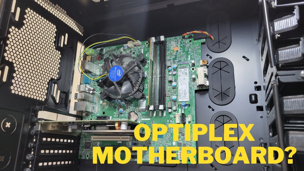 Dell Optiplex 7050 case swap...… an unconventional build and will it work?? Pt 1
