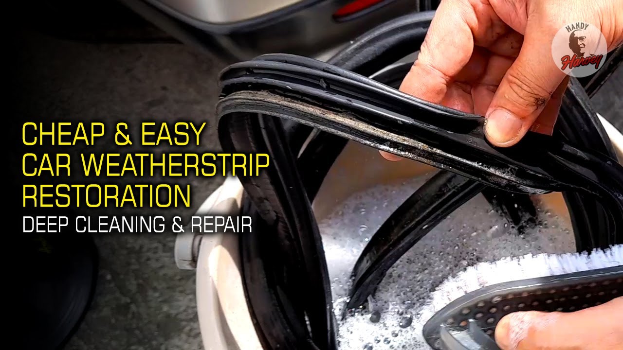 Car Trunk Water Leak Repair | Honda CRV 2nd Gen Tailgate | Tailgate Weatherstrip Replacement