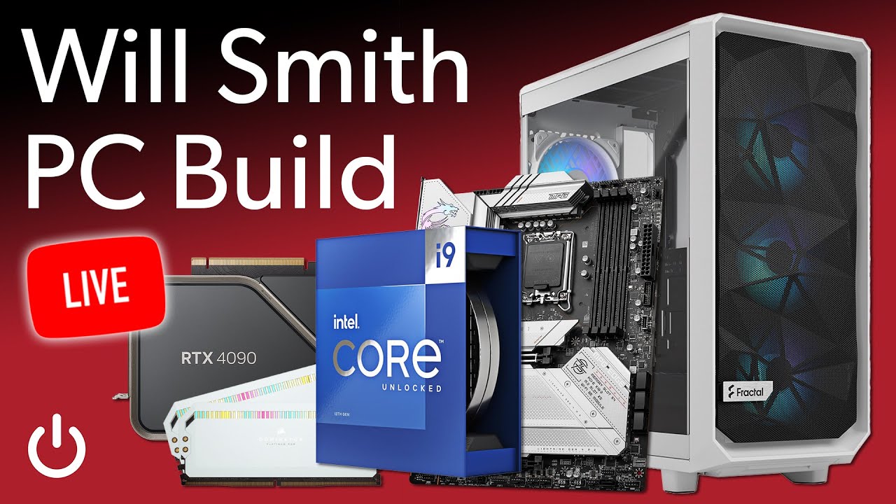 Building Will Smith A Gaming PC - LIVE!