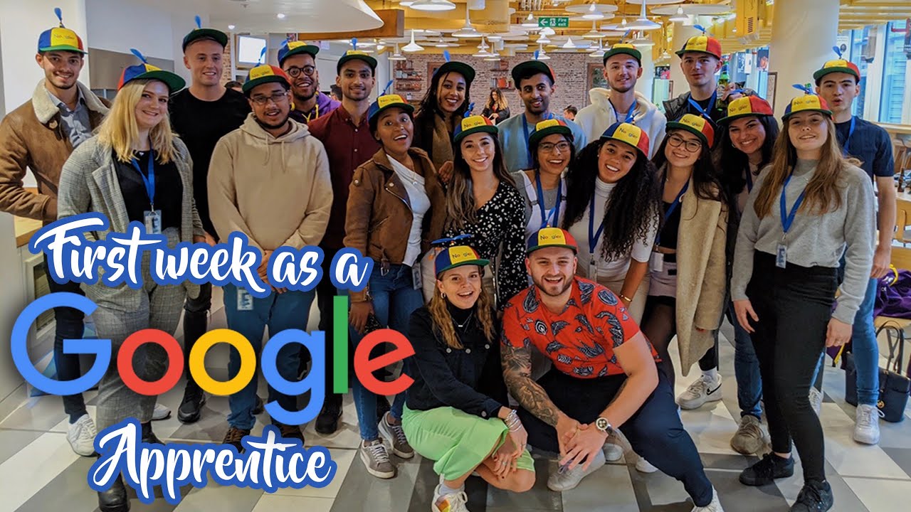 My first week at Google as an apprentice/employee in London! Week in the life as an apprentice 2019