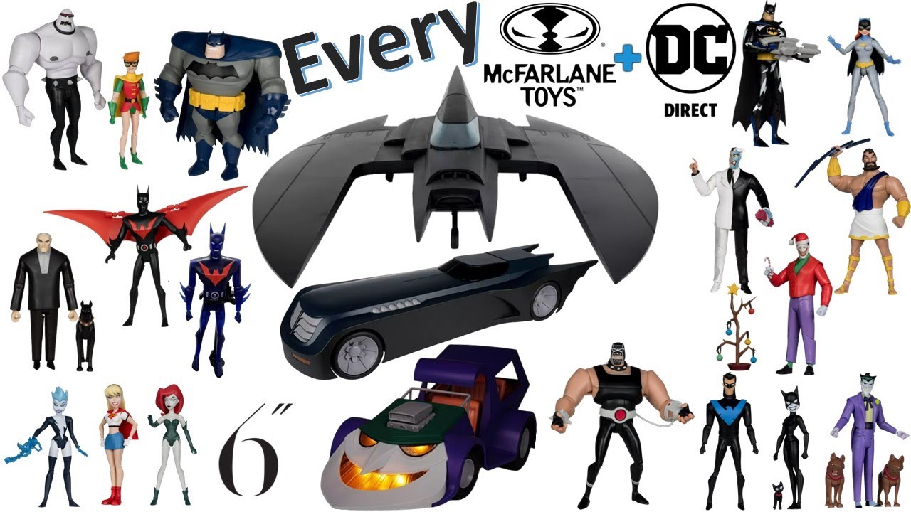 *see newer video* Every DC Direct McFarlane Toys 6