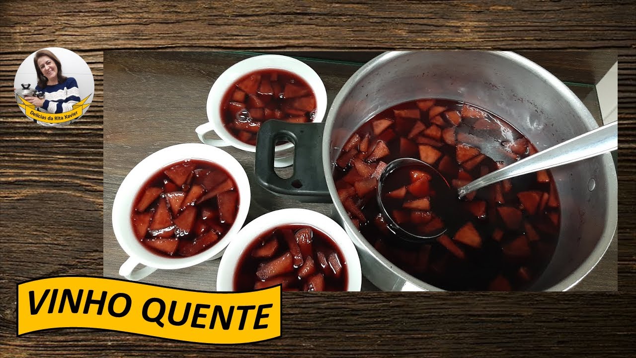VINHO QUENTE TRADICIONAL, SIMPLES E GOSTOSO - FESTA JUNINA #vinhoquente