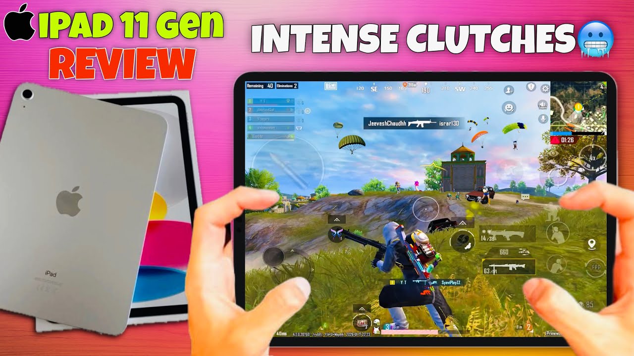 Тест PUBG на iPad 11 A16 🔥 Реальные 120 FPS? 😱 Полный обзор игрового процесса