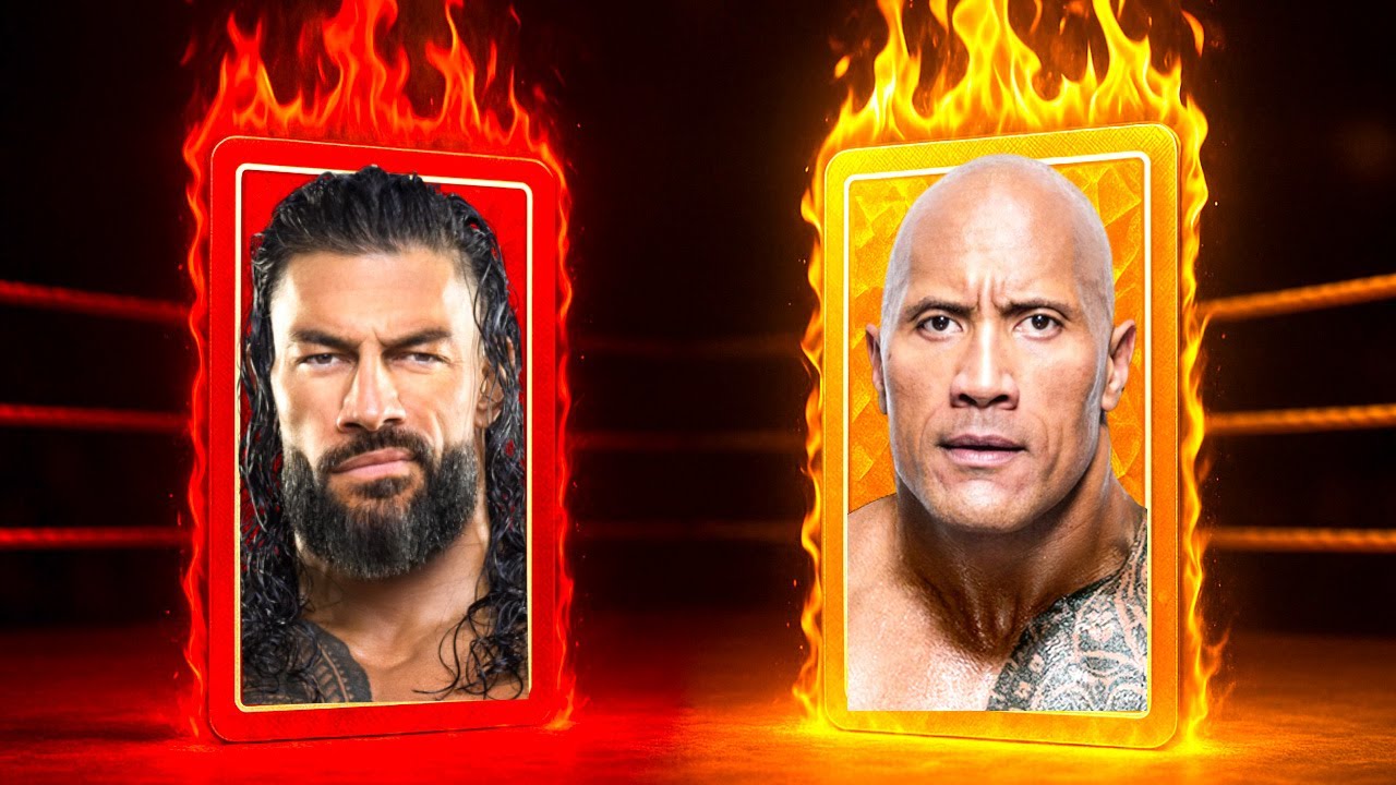 Team Roman Reigns Vs Team Rock WWE 2K25 #30