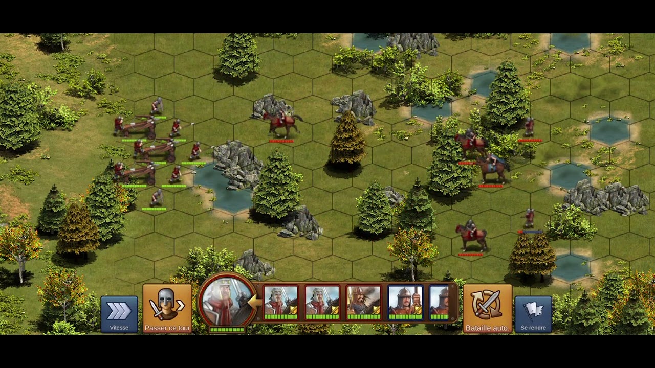 4 cavaliers + 3 archers quand ça va pas