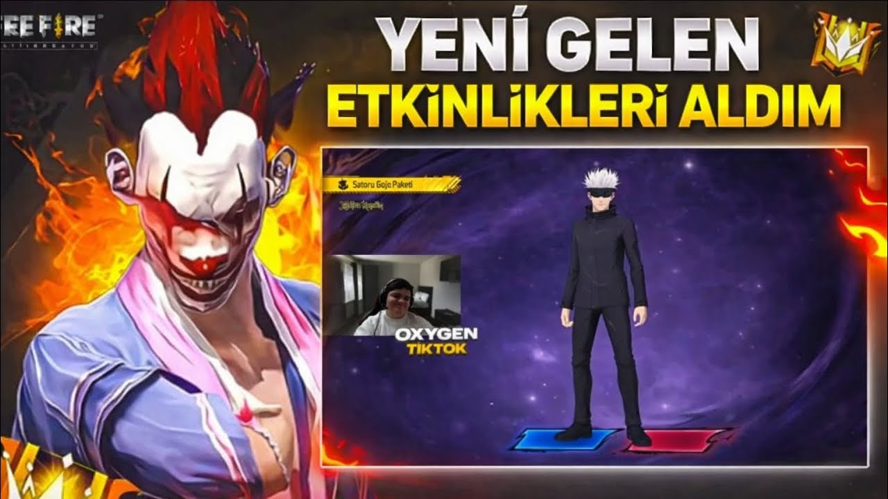 YENİ GELEN GOJO PAKETİ VE DİĞER ETKİNLİKLERİ ALDIM😱 4.000 ELMAS GİTTİ‼️ 