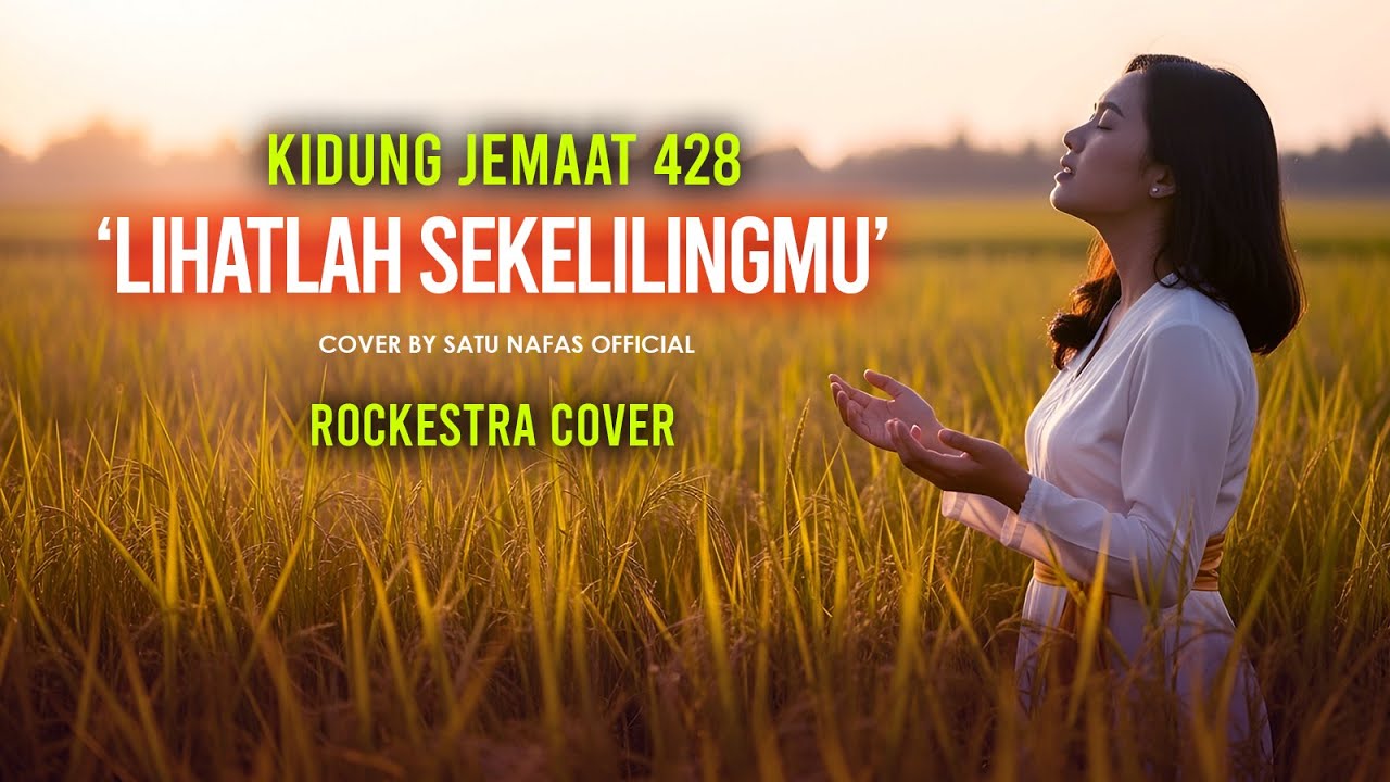 KIDUNG JEMAAT 428 - LIHATLAH SEKELILINGMU | Cover by Satu Nafas (Rockestra Cover)