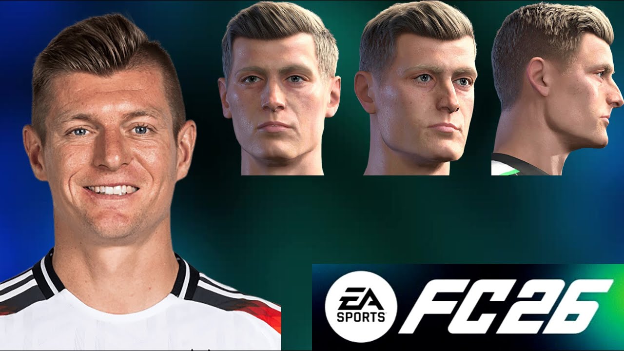 EA FC 26 - Как создать идеального Тони Крооса | Pro Clubs | Создание лица