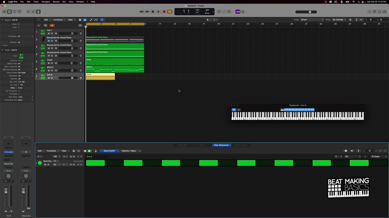How To Make High Hat Patterns SUPER Fast In Logic Pro X