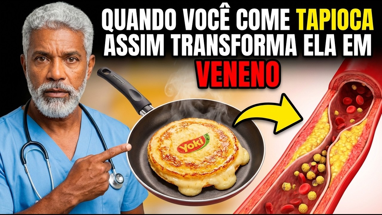 PERIGO OCULTO! Por Que Tapioca Amafil Com Queijo Coalho Tirolez Está Entupindo Suas Artérias