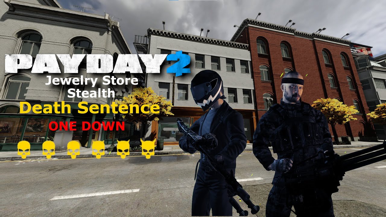 PAYDAY 2 - Jewelry Store Stealth (Death Sentence One Down) w/ Frostlander