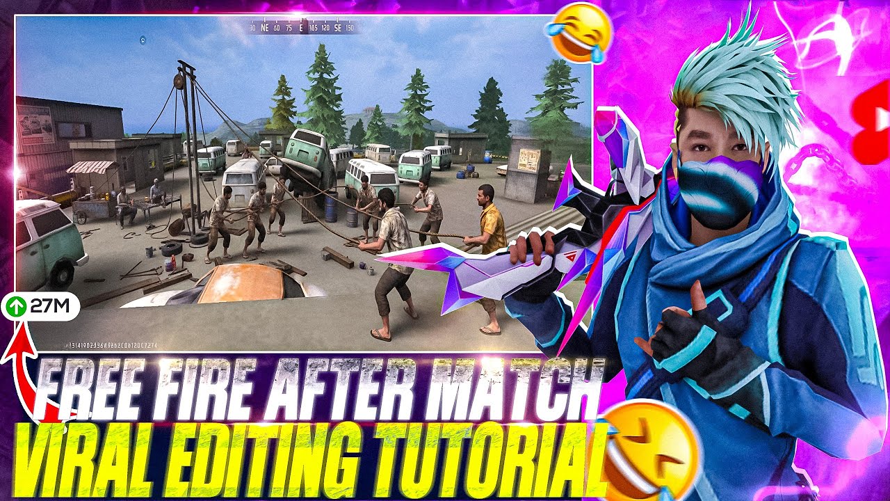 Freefire👆Trending🤫Shorts editing tutorial🔥 / Freefire Viral Ai Shorts editing😱in capcut 