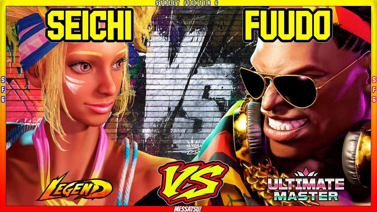 SF6 Seichi (Elena) VS Fuudo (Dee Jay)💥Messatsu💥