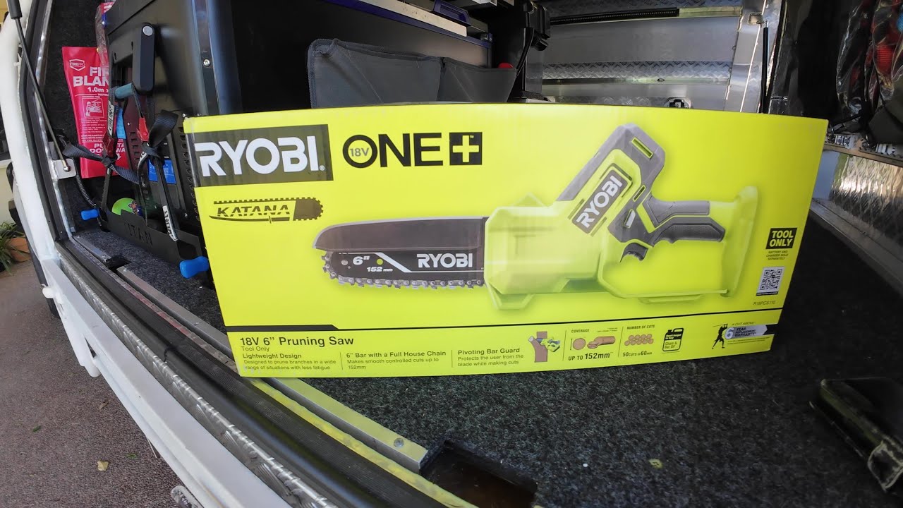 Ryobi one 18V pruning saw review