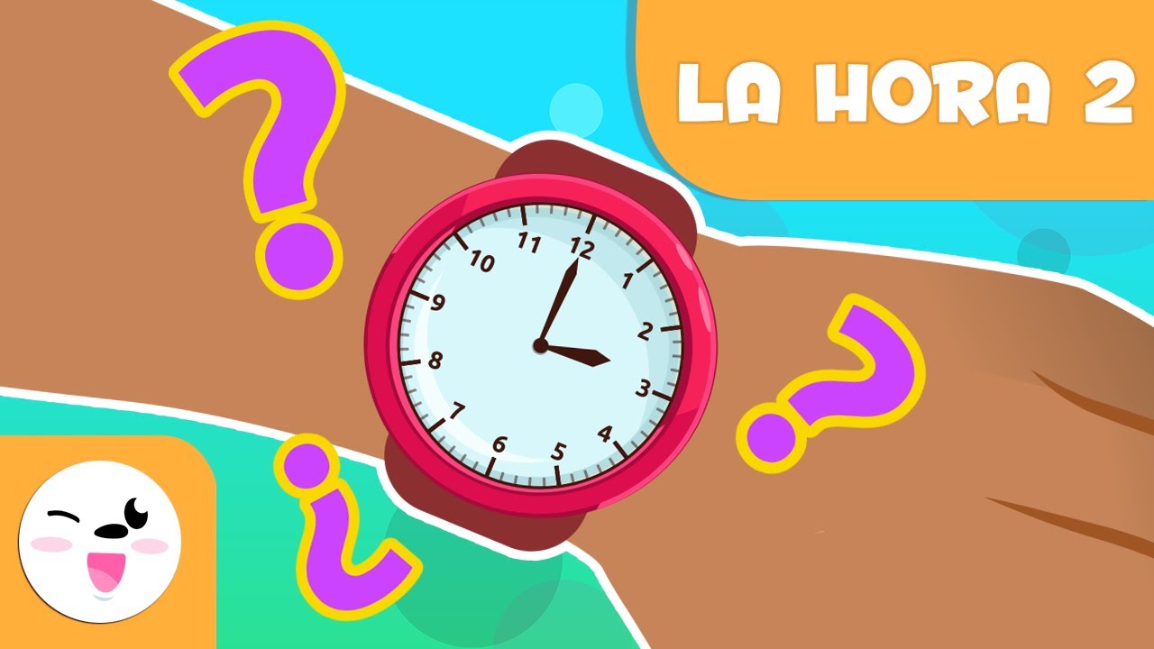 ¿Qué hora es? - Aprender a decir la hora - En punto, y media, y cuarto, menos cuarto - Episodio 2