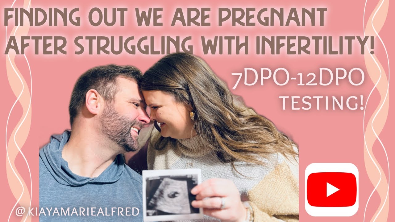 Pregnant with our first BABY! | 7DPO-12DPO Testing | Successful Clomid & Letrozole Cycle!
