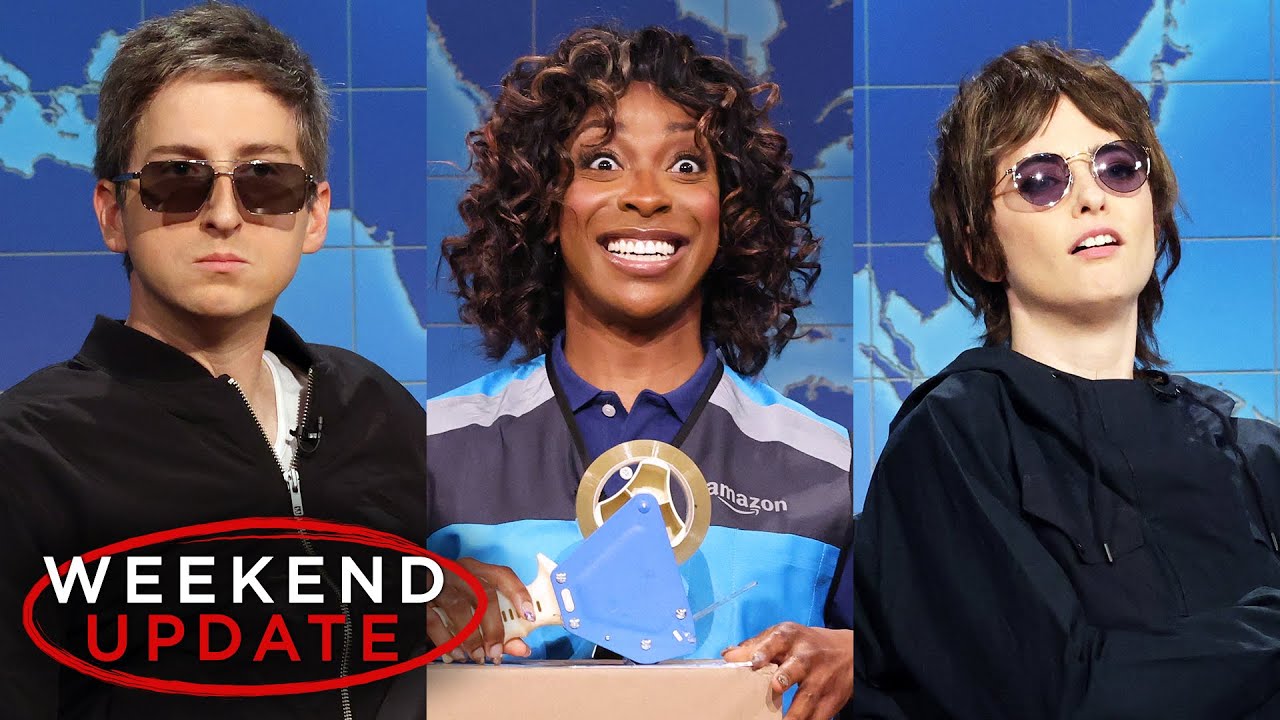 Weekend Update ft. Ego Nwodim, James Austin Johnson and Sarah Sherman - SNL