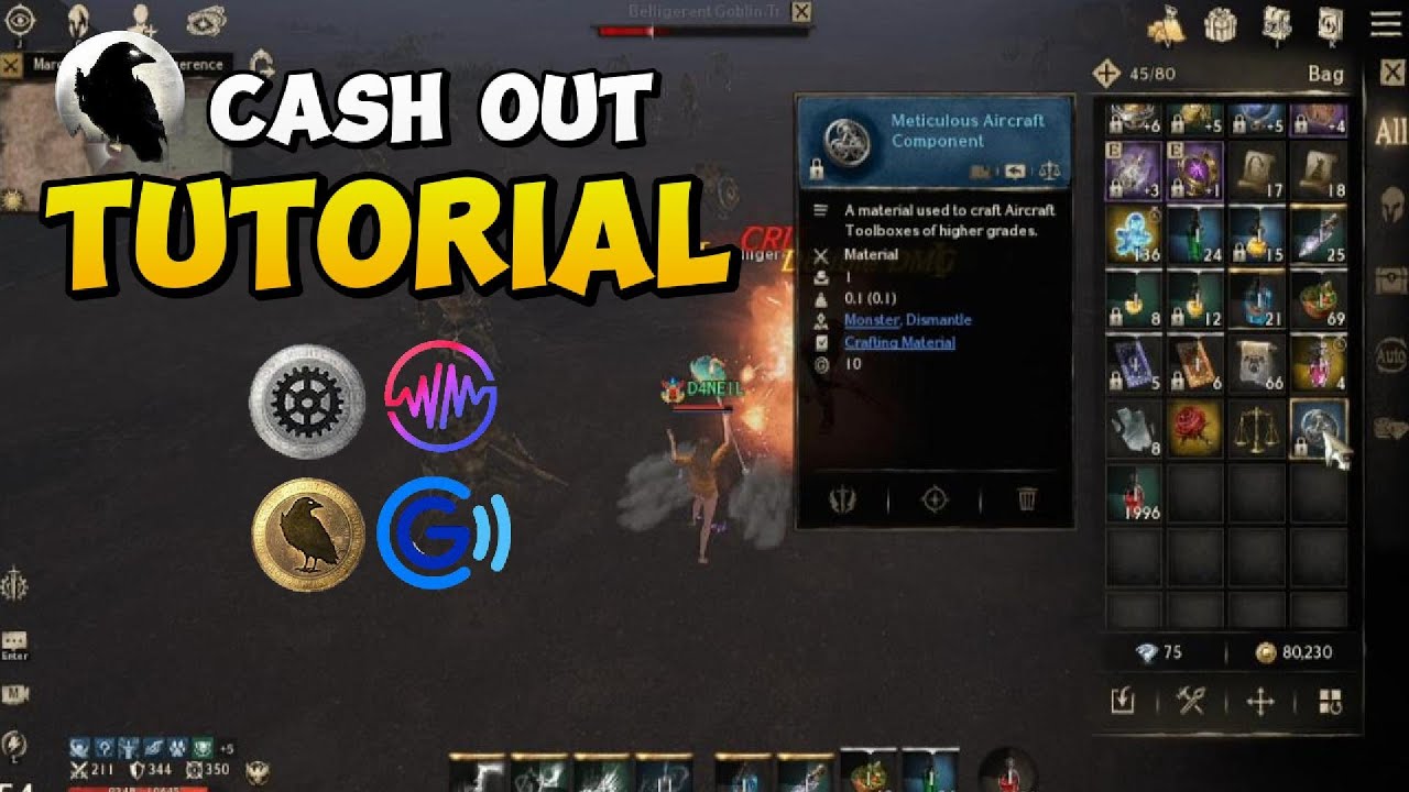 HOW TO CASH OUT IN NIGHT CROWS