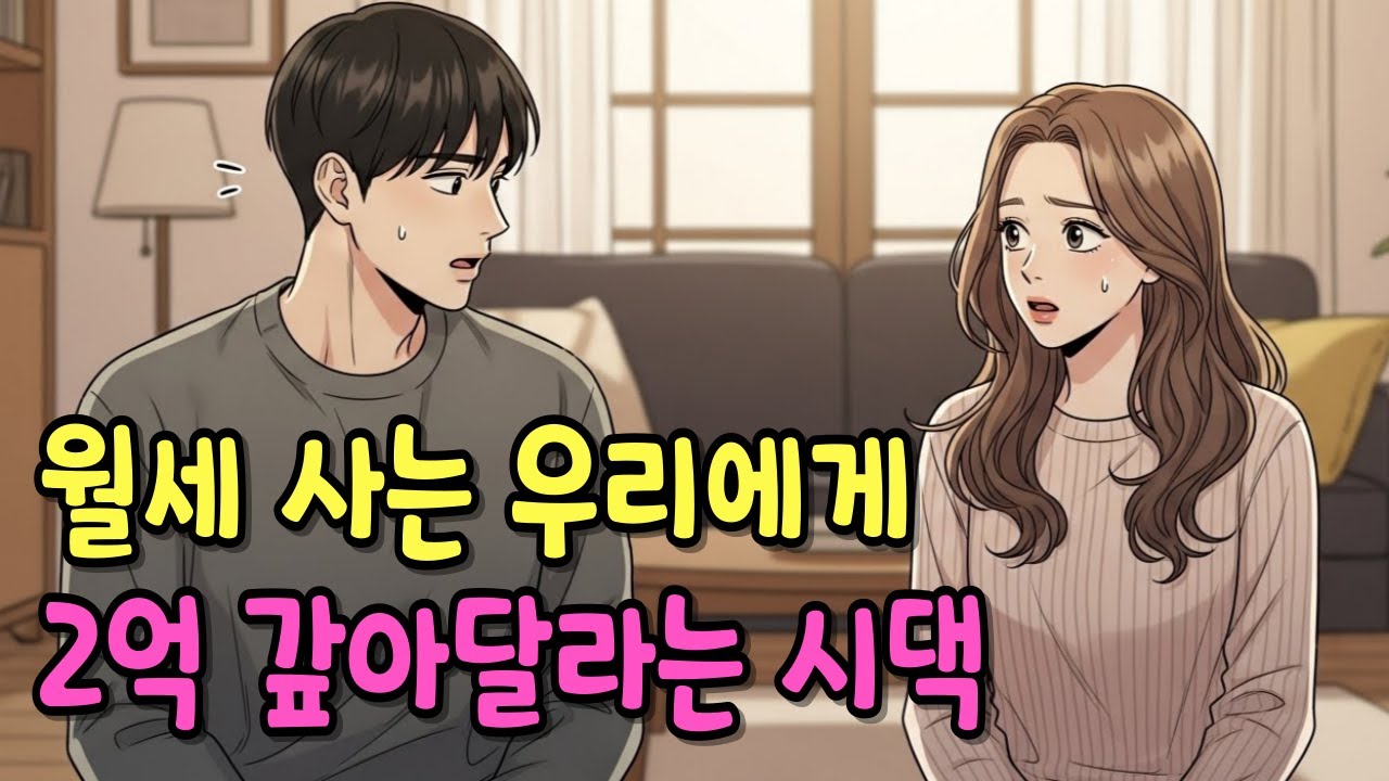 월세 살며 모은 돈 시동생 빚 갚아줘야 할까요? (ft. 영끌 아파트, 외제차)