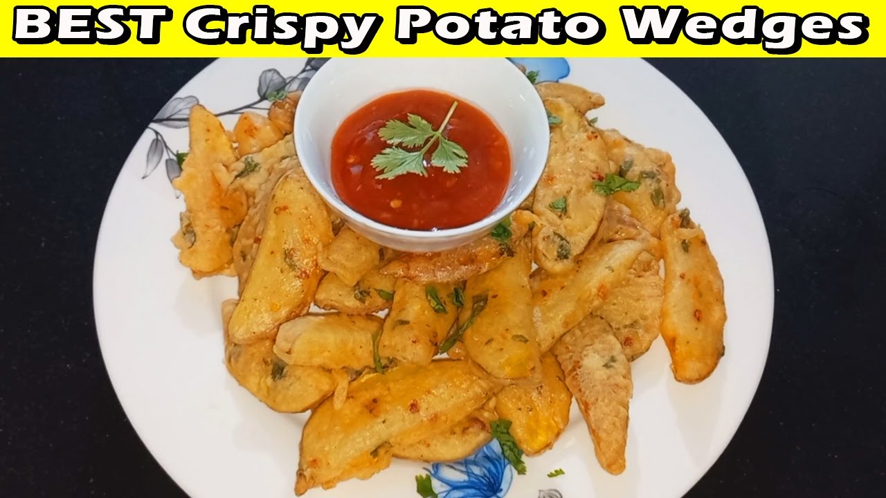 BEST Crispy Potato Wedges Recipe At Home | Delicious food with Rehana