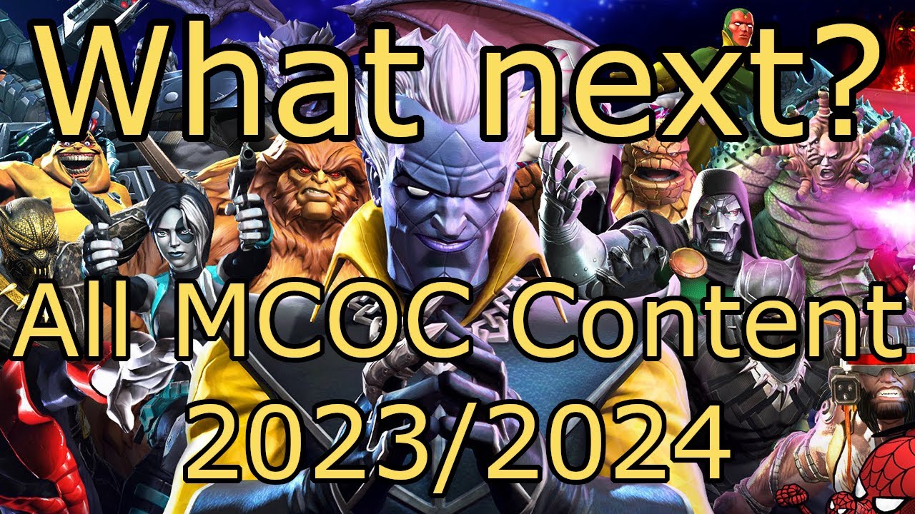 MCOC - Every Single Piece of Content! - Progression Guide - 2023/2024