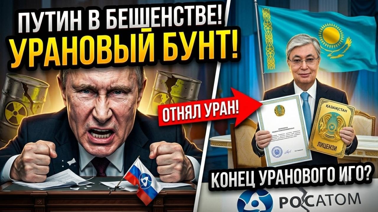 Скандал в Астане: Токаев национализировал урановые рудники Росатома