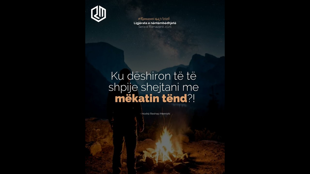 Ku dëshiron të të shpije shejtani me mëkatin tënd?!