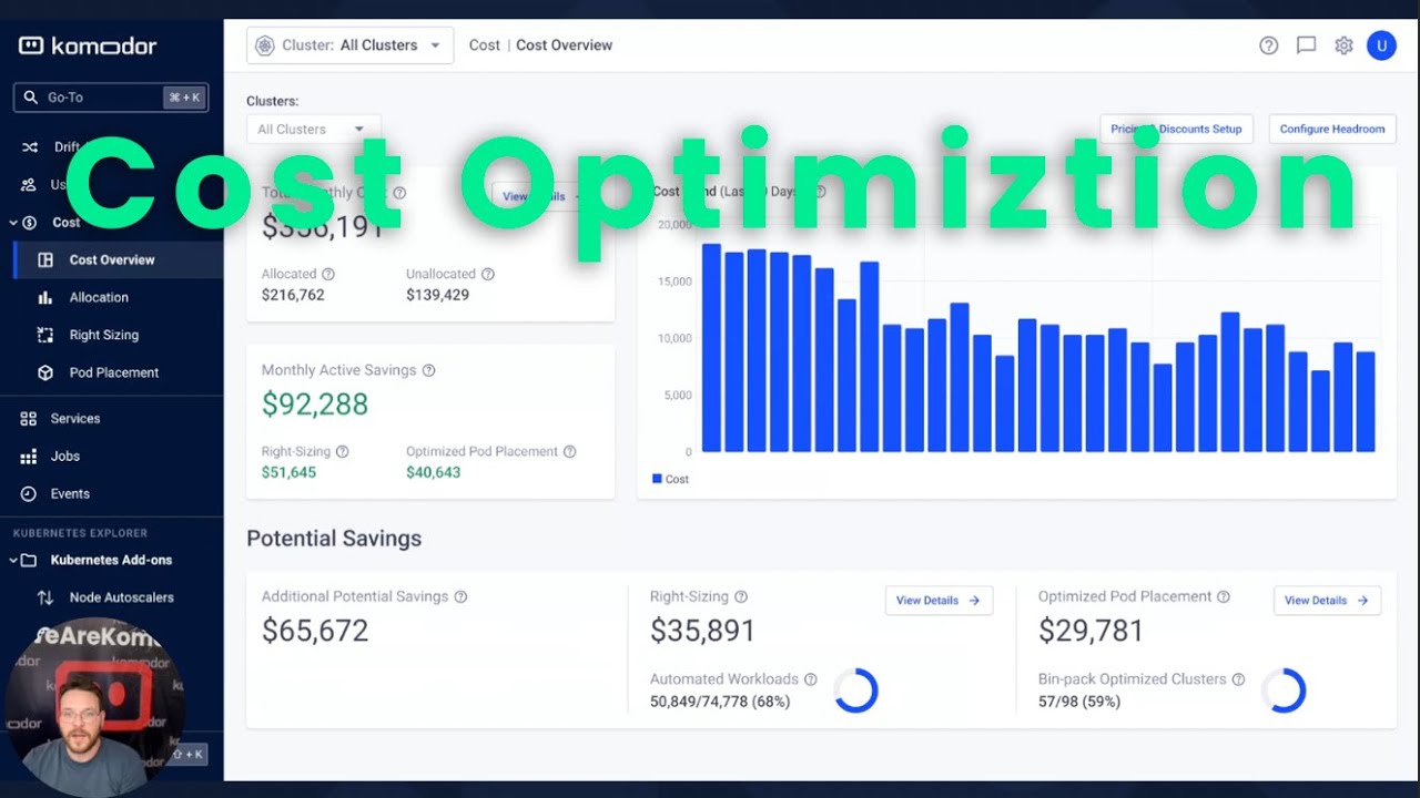 Product Klip: Komodor's Advanced Cost Optimization Capabilities