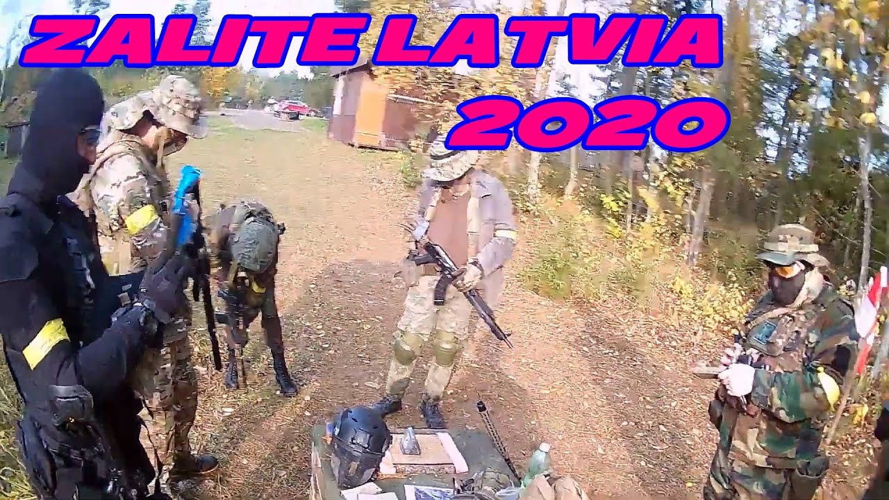 Airsoft Gameplay страйкбольная игра airsoft spēle страйкбольное видео poligons ZALITES 2020