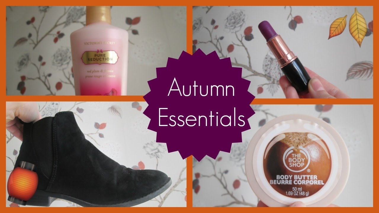 Autumn Essentials!